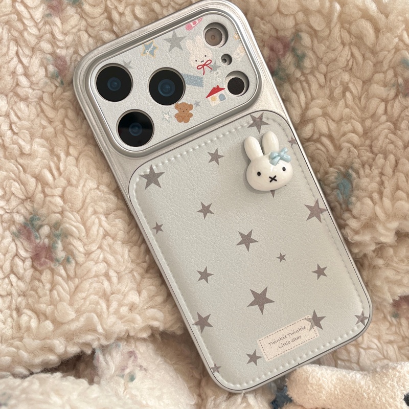 Étui de téléphone en cuir 3D M - Cute Cartoon Wrist Strap Silicone Case avis et prix