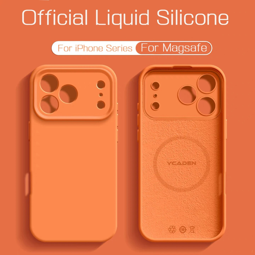 Coque en silicone liquide orig - Liquid Silicone Magnetic Phone Case avis et prix