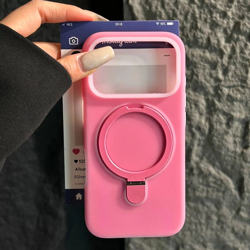 Coque en silicone liquide coul - Liquid Silicone Magnetic Phone Case avis et prix