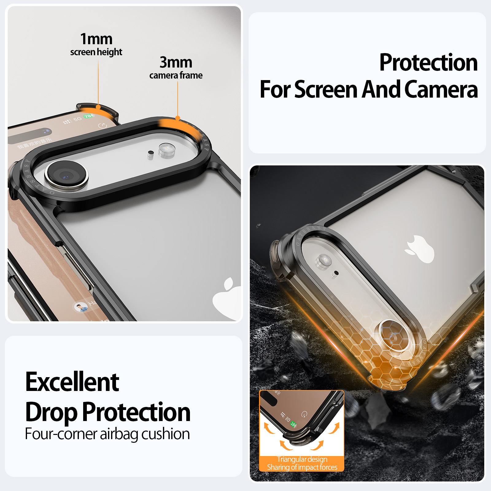 Coque de téléphone en aluminiu - Ultra Thin Frameless Phone Cover avis et prix