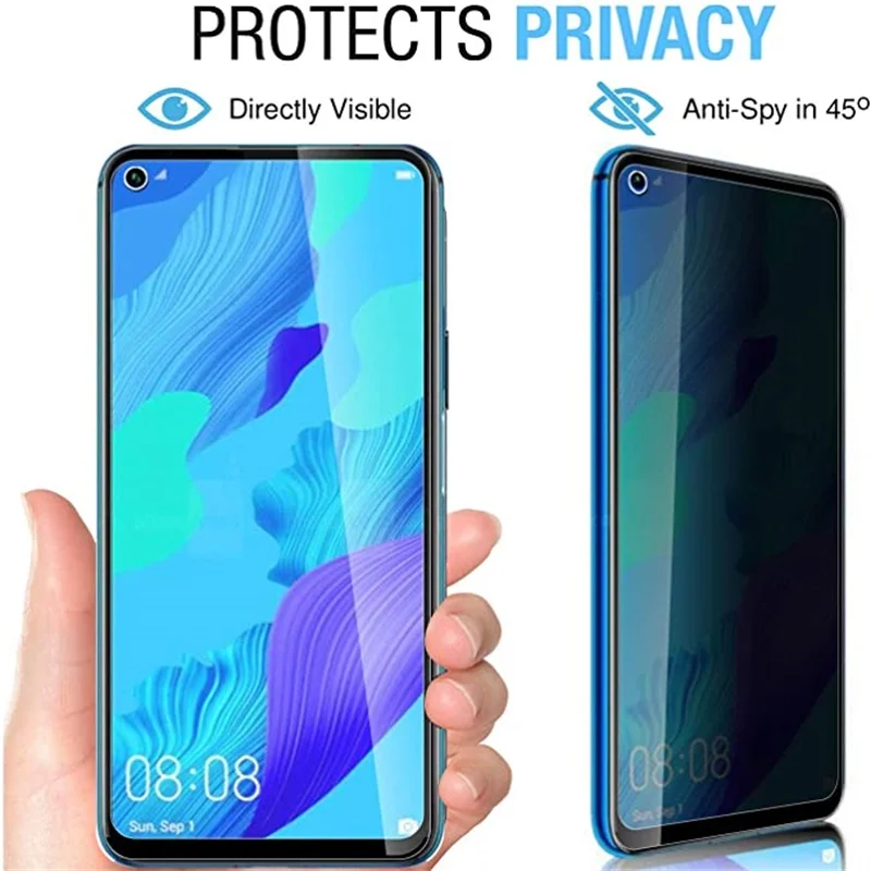 Protecteur d'écran en verre tr - Anti Spy Privacy Glass Case avis et prix