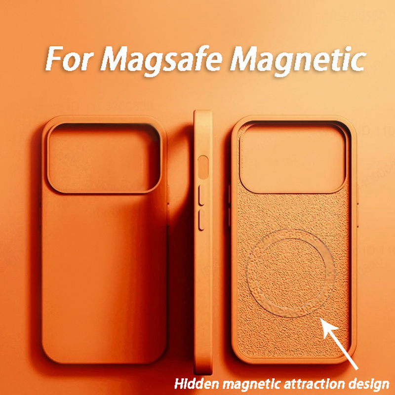 Étui de protection antichoc en - Liquid Silicone Magnetic Phone Case avis et prix