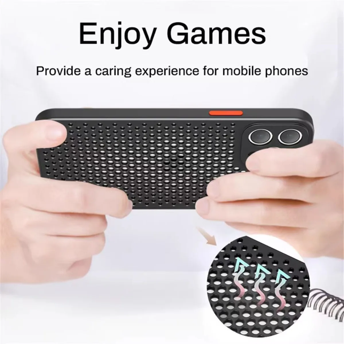 Coque de téléphone de refroidi - Heat Dissipation Mesh Breathable Case avis et prix