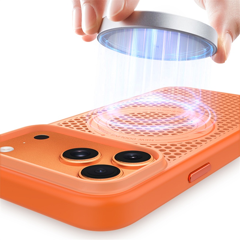 Coque de téléphone magnétique  - Heat Dissipation Mesh Breathable Case avis et prix