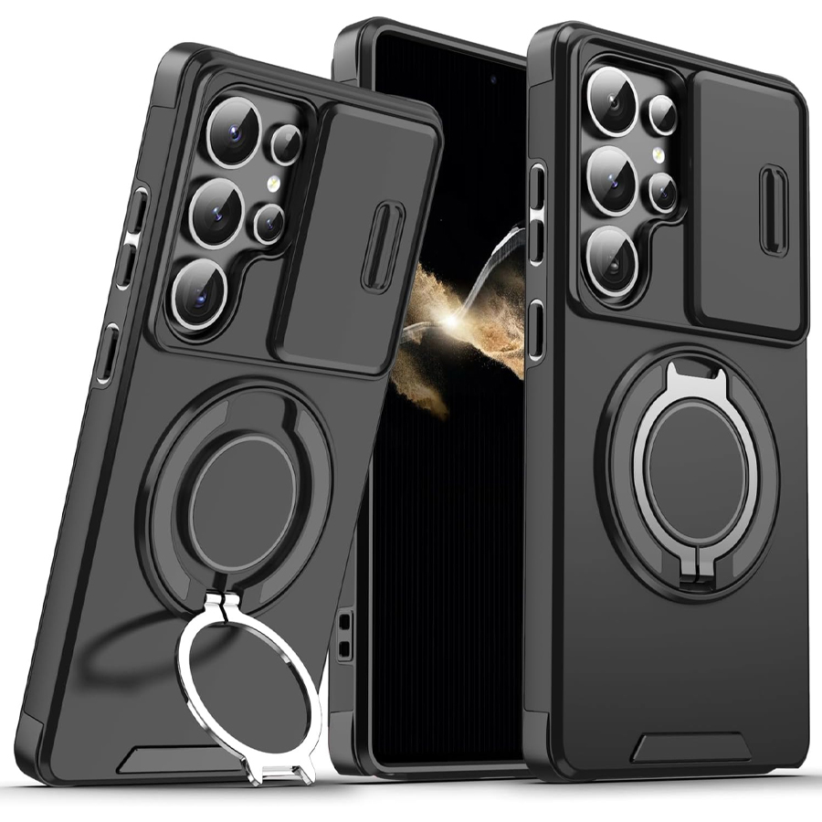 Étui de téléphone magnétique r - Heavy Duty 360 Full Body Protective Case avis et prix