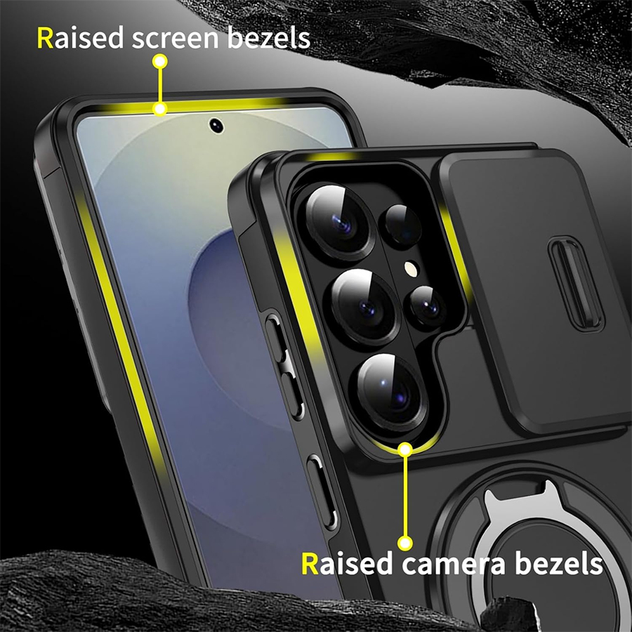 Étui de téléphone magnétique r - Heavy Duty 360 Full Body Protective Case avis et prix