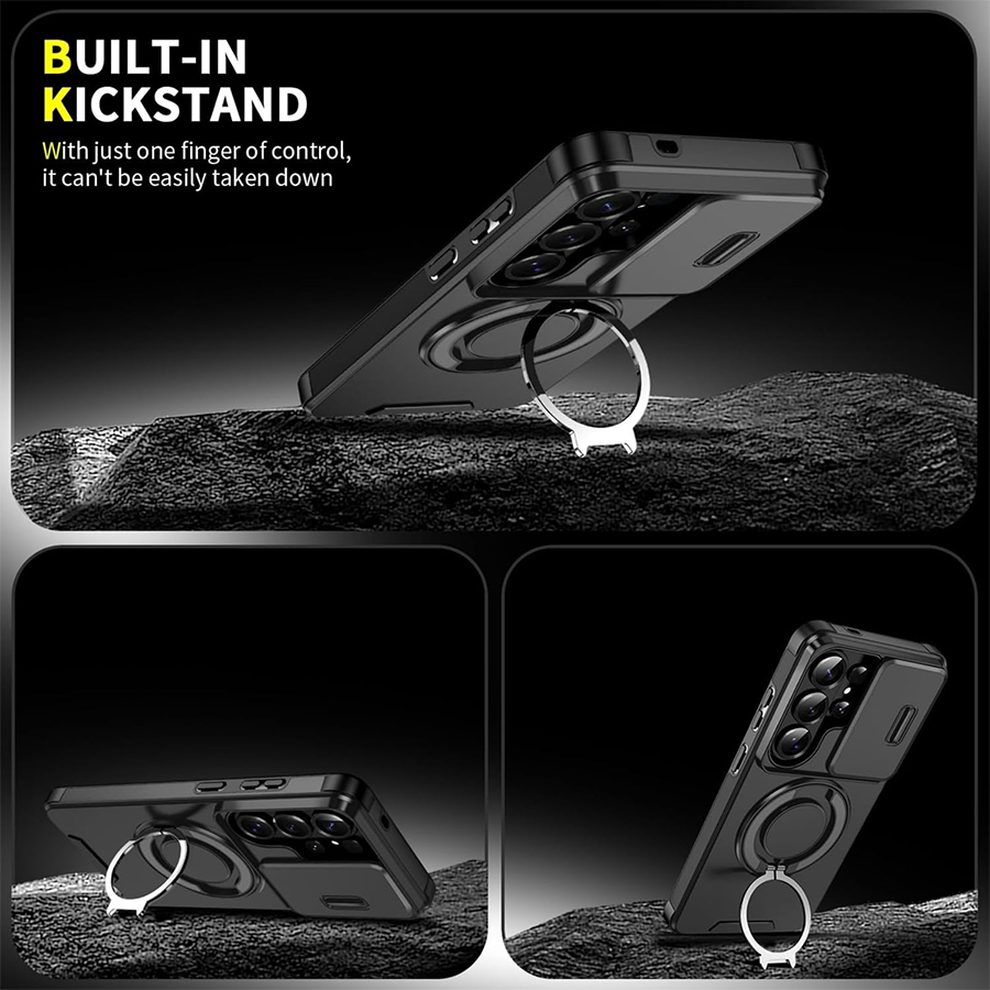 Étui de téléphone magnétique r - Heavy Duty 360 Full Body Protective Case avis et prix